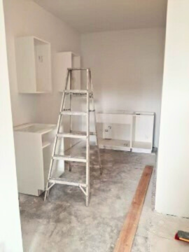 white kitchen paint