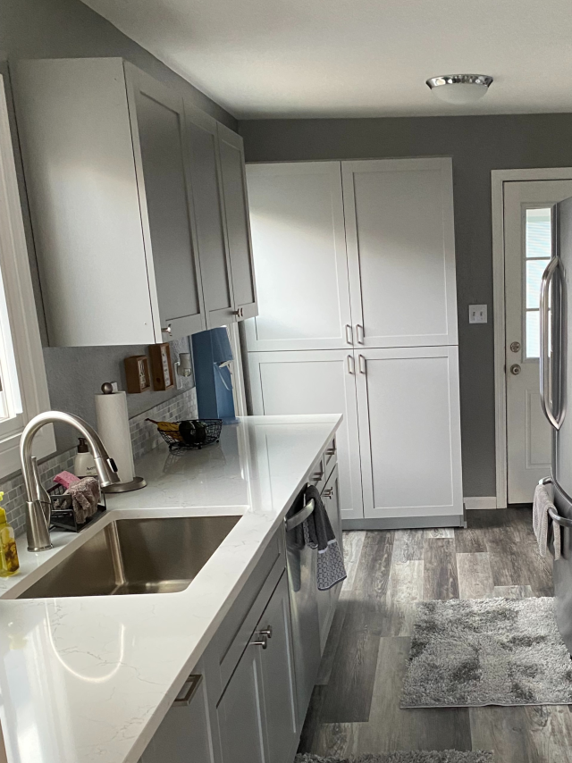 grey kitchen paint