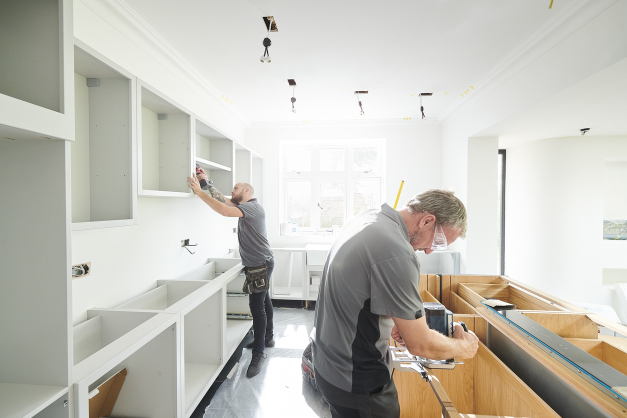 Cabinet & countertop Installation